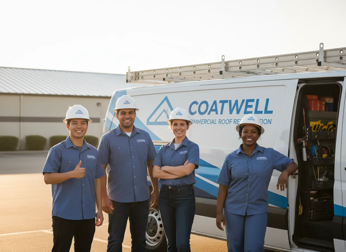 Commercial roof coating company in Endeavor, WI